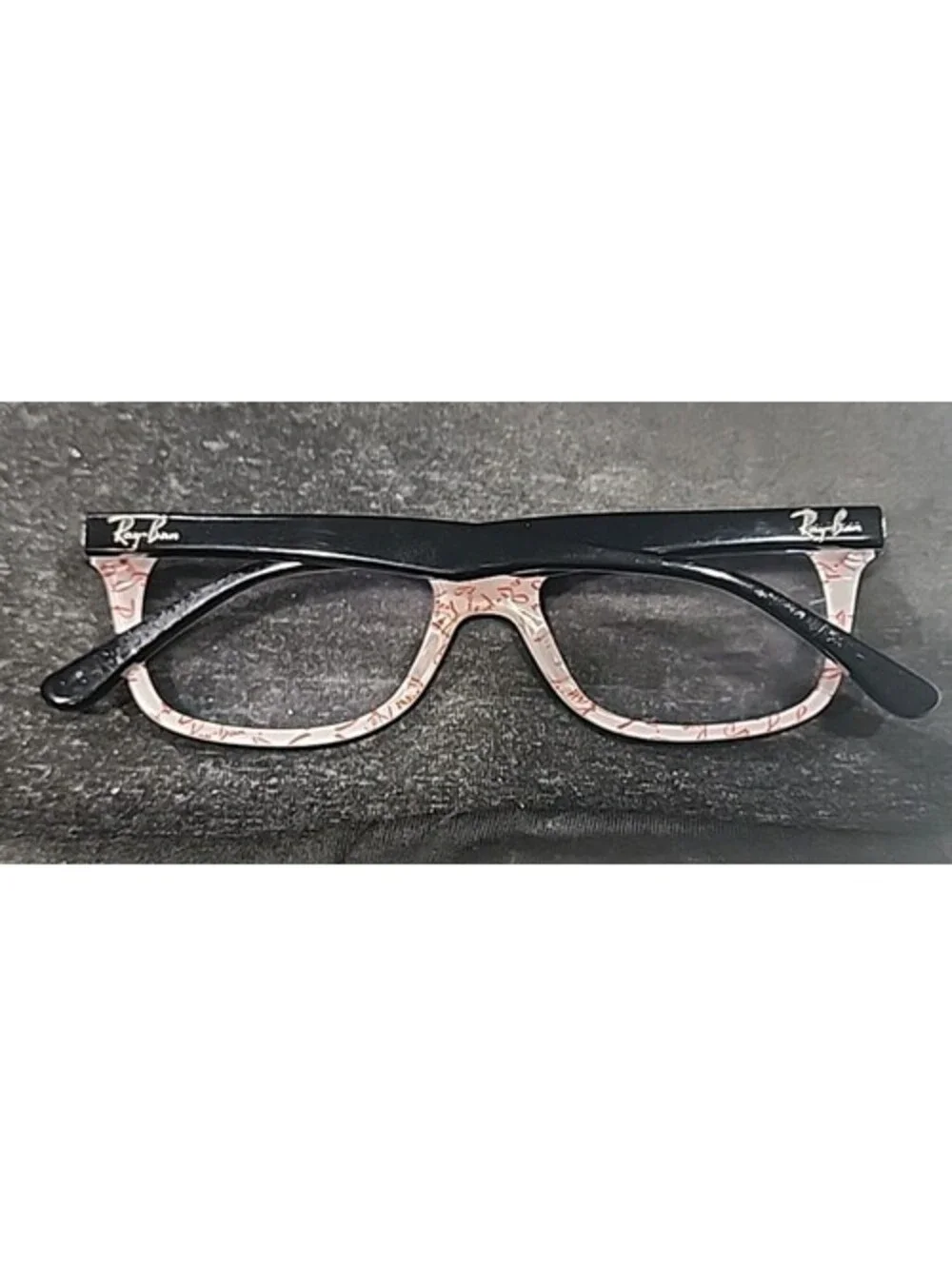 Ray Ban RB5228 5014 Full Rim Black Eyeglasses Frame 50-17 140 BTS